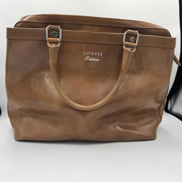 IACUCCI Pelleteria Genuine Italian Leather Handbag - Picture 1 of 7